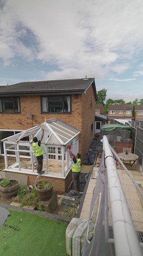 Here’s the entire project journey of our single storey extension build in Harborne! 😍 What started with us demolishing an old conservatory has finished with an amazing end result of a modern, light & bright multipurpose living space! Aesthetically beautiful both inside and out, our latest incredible single storey extension project features an open plan kitchen and lounge, lantern roof and 5-panel bifold doors 👌 Could you imagine having a space like this in your home? Make it a reality by booki