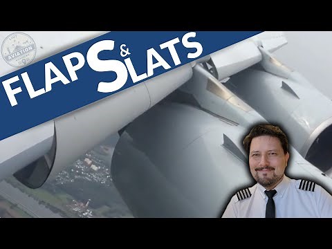 What are flaps and slats? The wing "opening" during landing and takeoff!
