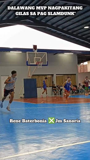 1.3M views · 10K reactions | Rene Baterbonia❎Jm Sanoria Showtime Slamdunk 礪 #fbreels2025ツ #reelsvideoシ #fypシ゚viralシ #fbyシvideo #reelstrending #basketball | Suan John Niel | Facebook