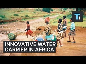 Innovative water carrier in Africa