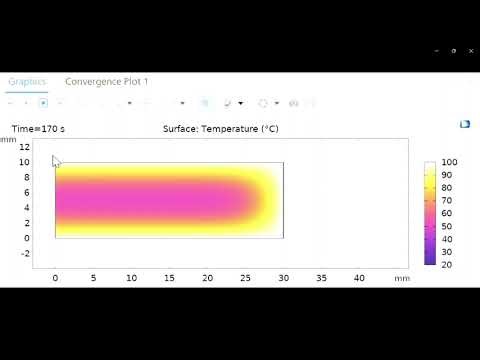 Rice Cooking Simulation | COMSOL Multiphysics | Heat & Moisture Transport