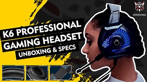 8.8K views | Have a look at our unboxing of the Onikuma K6 RGB Stereo...