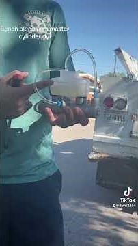 Bench bleed a master cylinder… on your own!