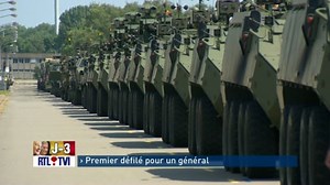 Les régiments répètent à trois jours du défilé militaire