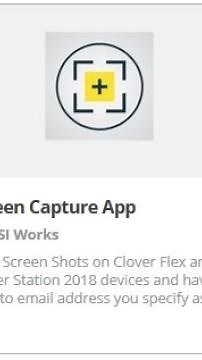Screen Capture For Clover Flex or Clover Station