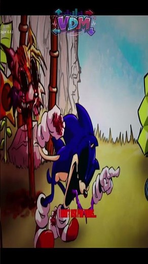 THIS SONIC.EXE CUTSCENE IS TERRIFYING | FNF😱 Friday Night Funkin' #fnf #fnfshorts #sonicexe #sonic