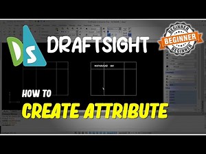 Draftsight How To Create Block Attribute
