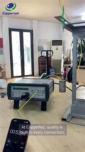 Fiber Optic Connector Pull Strength and Insertion Loss Reliability Test