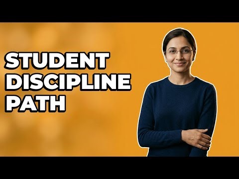 What does strict discipline mean in the student stage?