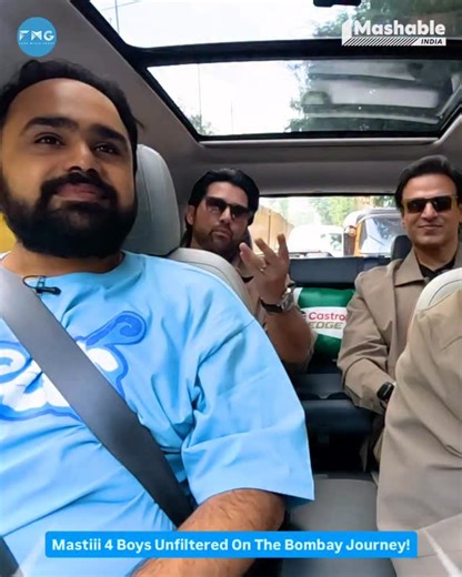 Buckle up for pure Mastiii!💥 Riteish, Vivek & Aaftab hit The Bombay Journey with nostalgia, madness, Mumbai memories & iconic stories you’ve never heard before. From college days to street food, pranks to parenting, this reunion is all heart and full comedy. Hop in! Watch The Bombay Journey with Mastiii 4 cast, Presented by Hyundai Creta, Performance Partner Castrol EDGE! #RiteishDeshmukh #VivekOberoi #AftabShivdasani #Mastiii4 #TheBombayJourney #Hyundai #HyundaiCreta #Castrol #CastrolEDGE | Ma
