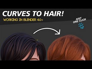 Stop learning particle hair in Blender!! Use this FREE ADDON! | AniSculpt