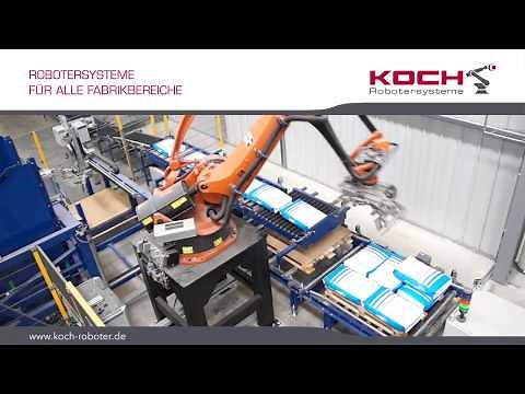 Abfüll-, Verpackungs- und Palettieranlagen für Säcke