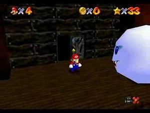 Super Mario 64: Walkthrough (Big Boo's Balcony)