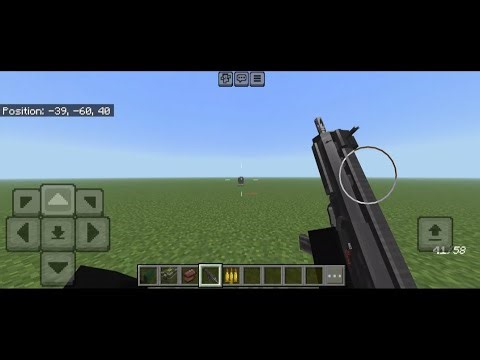 Sc. SHADOW COMPANY [ Addon ] / Review & Weapon testing, Minecraft P.E - Best Gun Mod.