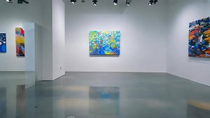 Download Modern Art Gallery with Abstract Paintings. for free