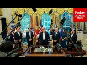 WATCH LIVE: President Trump Holds Meeting Of White House Task Force On The FIFA World Cup 2026