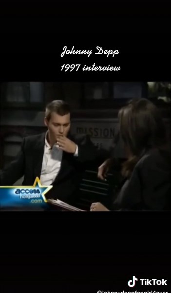Johnny Depp 1997 interview for his movie, Donnie Brasco. #OLAFLEX #DoritosDareToBeBurned #johnnydepp #depp #depphead #ilovejohnnydepp #johnnydeppedit #johnnydepptiktok #90s #donniebrasco