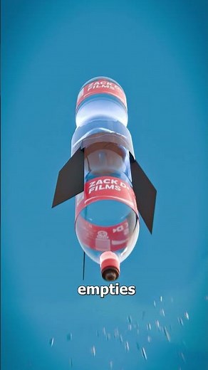How Does A Soda Bottle Rocket Work 😮