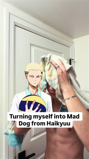 where the haikyuu fans at? #cosplay #haikyuu #kentarokyotani #haikyuucosplay #cosplaytransition