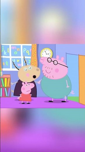 Peppa is so cute at school 🐷✨