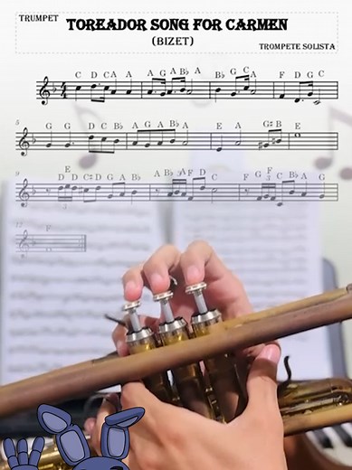 Mastering Bizet's Toreador Song on Trumpet