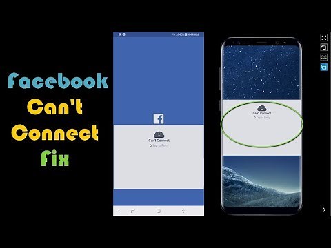 Can't connect Tap to retry Facebook error Fix- 2 solutions