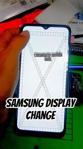 Samsung mobile A12 display replacement #smartphone #mobile #repair