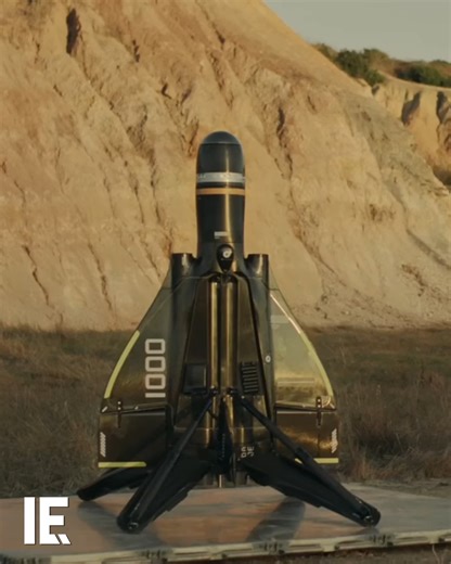 1.1M views · 10K reactions | The first VTOL combat drone features rocket power and delta wings for precise flight. | Interesting Engineering | Facebook