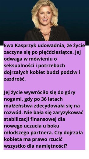 🔥 Rozwód po 36 latach? Nowe życie polskiej "Shakiry"