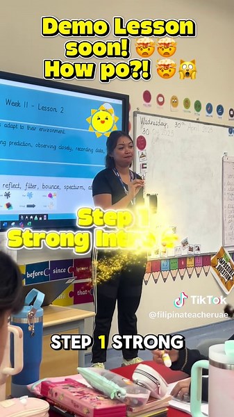 Teaching demo? No problem! Here’s my actual flow — from intro to closing — that got me HIRED! #DemoTips #TeacherLifePH #PinoyTeacherAbroad #DemoLessonFlow #ViralTips #TeacherVlogger #TeachingJourney #RaketerangGuro #FilipinaEducator #HowToDemo #PassYourDemo #futureteachergoals #fyp #fyppppppppppppppppppppppp #fypシ゚