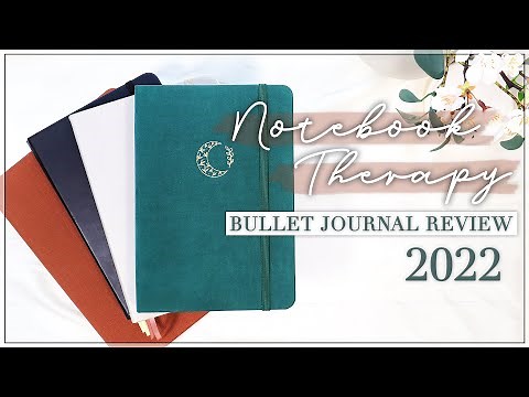Notebook Therapy Bullet Journal Review // 2022 Updated Version