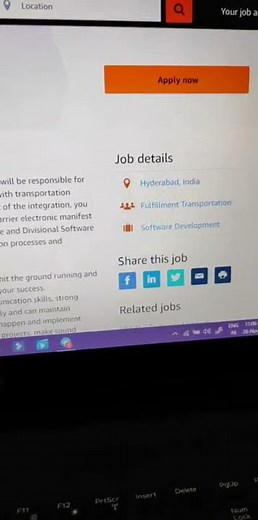 Programmer Analyst AMAZON JOBS