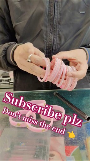 Beautiful Pink Bangles Set 💗 | Bridal & Party Wear Chooda | Trendy Bangles#shortfeed #ytshorts