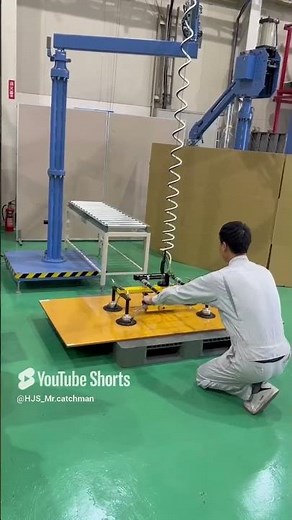 パネル吸着運搬 エアーバランサー「ミスター・キャッチマン」PCK-007