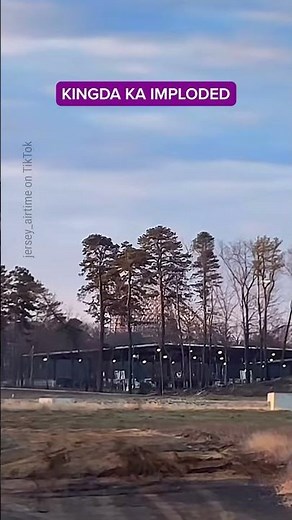 Six Flags' Kingda Ka roller coaster imploded