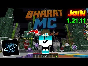 Bharat MC Server Join Minecraft 1.21.11 | Mojo Launcher 🤯