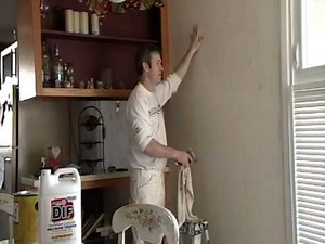 Removing Wallpaper the Right and Fastest Way Part 4