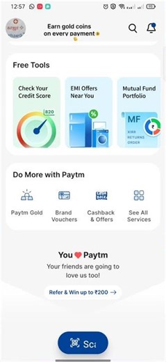 paytm referral offer cashback for first UPI transaction apply promo code is 7358874933 link in cmt