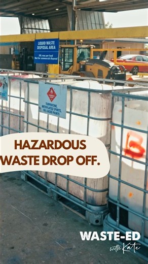 Hazardous Drop Off Options!