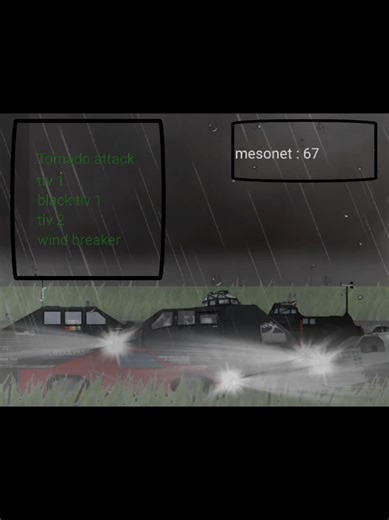Animated Tornado Intercept Visuals