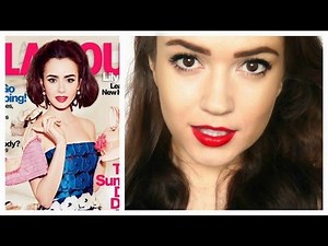Lily Collins Makeup Tutorial