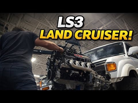 Easiest LS Swap Ever? (FZJ80)