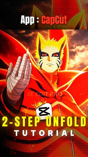 CAPCUT 2 STEP UNFOLD TUTORIAL 🥶 || CAPCUT || #shorts #capcut #tutorial #viral #edit #unitedstates