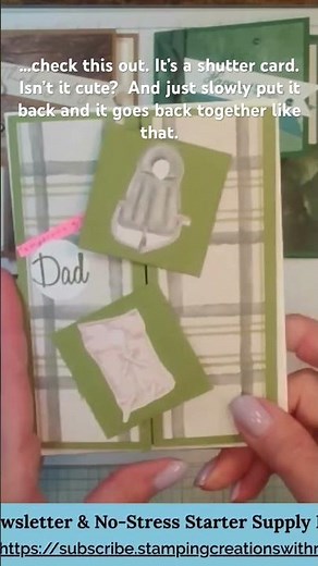 This card has a secret. (Shutter Card Reveal)