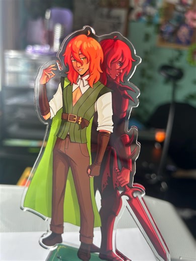 MCD Laurance Zvahl Acrylic Stand - Etsy