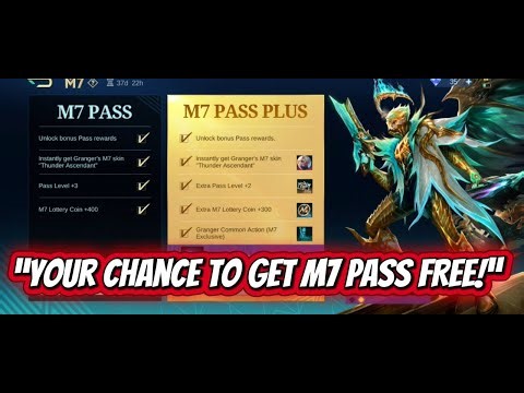 🔥 M7 PASS GIVEAWAY 🎉 | Win 399 Diamonds M7 Event | MLBB New Event