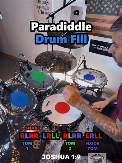 This Paradiddle Changes Everything Simple paradiddle patterns designed for drummers who want fast progress without overthinking. Focus on clean sticking, steady timing, and smooth movement around the kit. Start slow, lock it in, then build speed as it feels comfortable. Save this and add it to your daily practice. #Paradiddle #DrumChops #LearnDrums #DrumPractice #DrummingBasics101 #Drummers