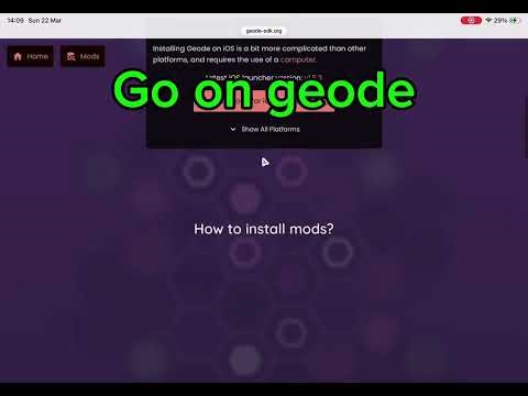 How to download Geode on iOS, ipad tutorial