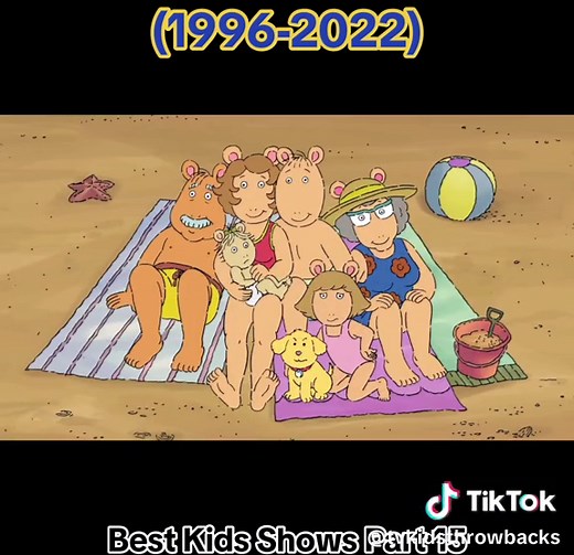 Crazy how Arthur ran for 25 seasons... One of the all time greats! #tv #nostalgia #animated #kids #throwback #fypシ゚viral #foryoupage