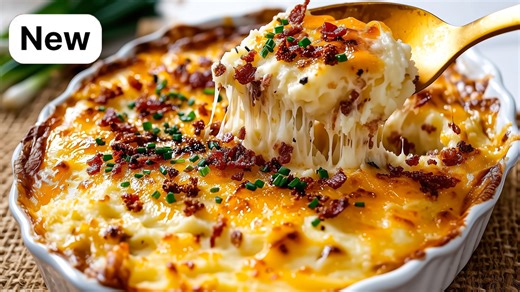 🤩 FREE PRINT RECIPE with Full Guide and Ingredient Substitutions: https://essenrecipes.substack.com/p/mashed-potato-casserole-with-cheese This recipe from grandma stunned everyone! Incredibly delicious, hearty dinner! This mashed potato casserole is everything you love in comfort food—creamy potatoes, melty cheese, and crispy bacon all baked to golden perfection. It’s simple to make, absolutely delicious, and perfect for any occasion, whether it’s a holiday feast or a cozy family dinner. Make t